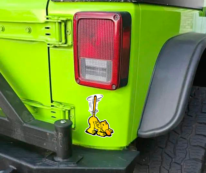 Eugene the Jeep Cartoon Decal UGXEU003 image 2