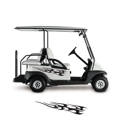 Golf Cart Decals Side Graphics 1 pair choose your color image 0