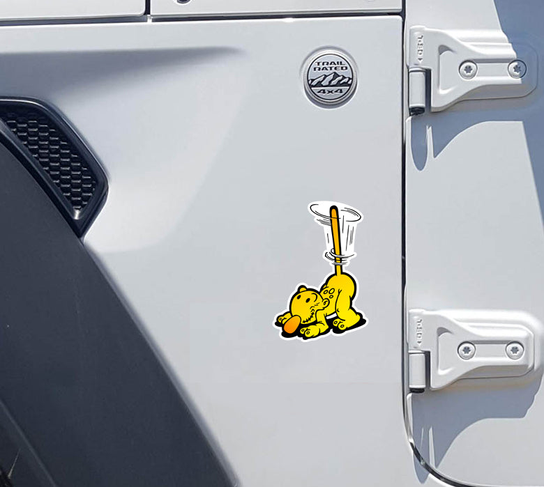 Eugene the Jeep Cartoon Decal UGXEU003 image 1