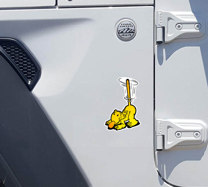Eugene the Jeep Cartoon Decal UGXEU003 image 1