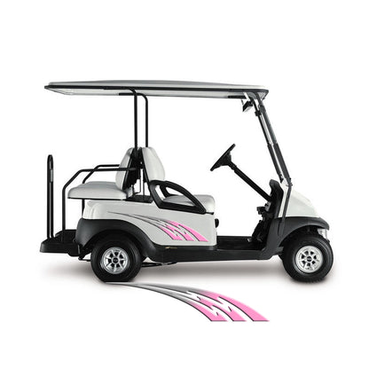 Golf Cart Decals Tribal Flames 1 pair 2 color UGX1244 image 2