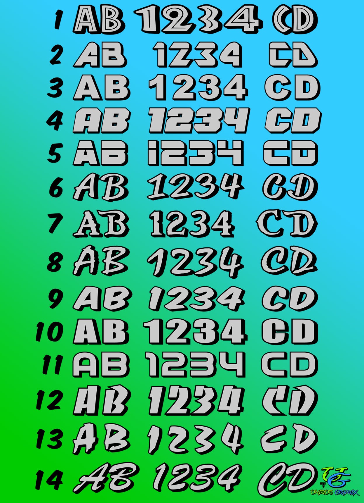 Custom Boat Vessel Registration Number 1 pair Custom letters and colors for boat and personal watercraft choose from 14 different fonts