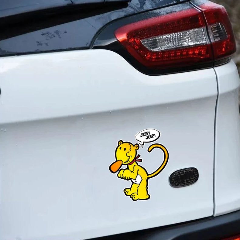 Eugene the Jeep Cartoon Decal UGXEU004