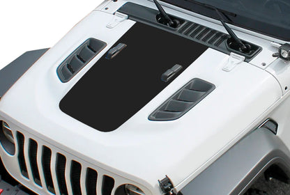 Hood Blackout Decal Compatible with all Jeep Wrangler Gladiator JL JT 2018-2025