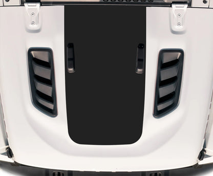 Hood Blackout Decal Compatible with all Jeep Wrangler Gladiator JL JT 2018-2025
