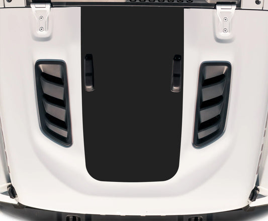 Hood Blackout Decal Compatible with all Jeep Wrangler Gladiator JL JT 2018-2025