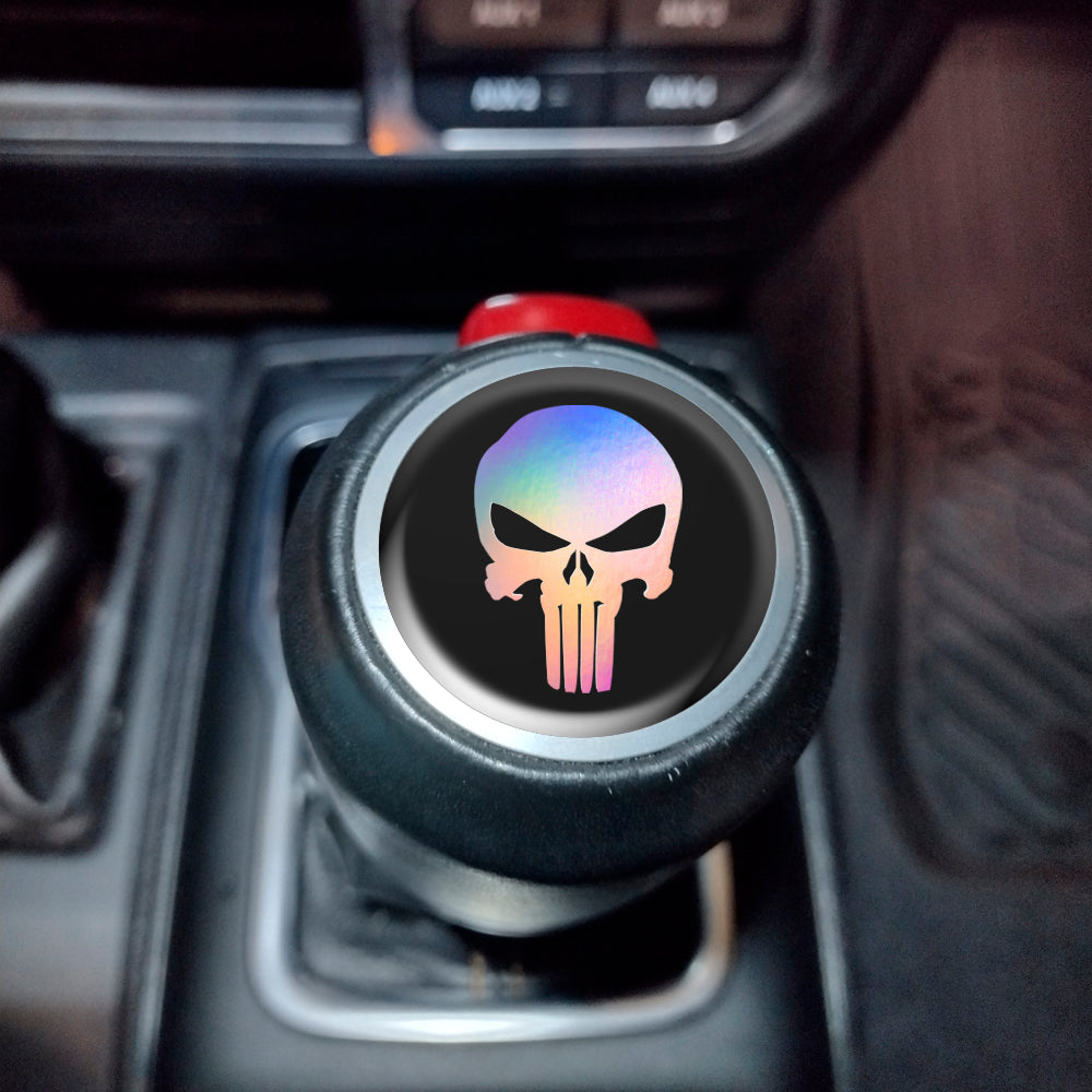 Personalized 3D Domed Flexible Gel Resin Shifter Badge For 2018-2025 Wrangler Gladiator Your image Pattern or Logo includes 4wd and shifter