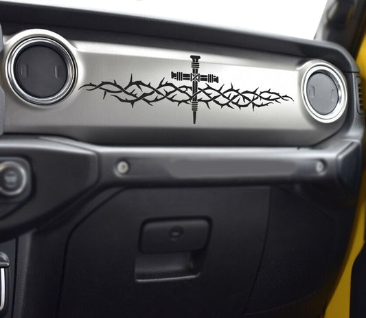 Jeep Dash Decals