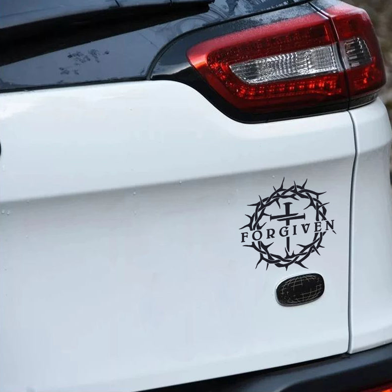 Redeemed Decal Christ Life Jesus Christian Vinyl Decal car truck window sticker