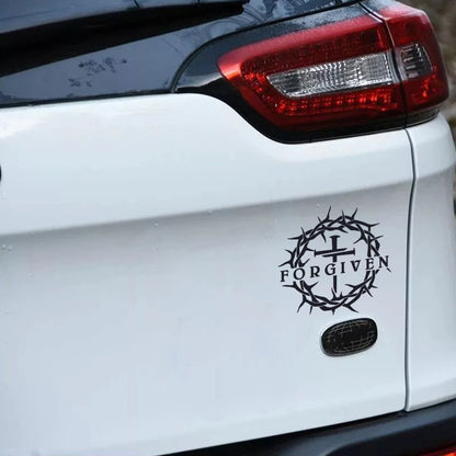 Redeemed Decal Christ Life Jesus Christian Vinyl Decal car truck window sticker