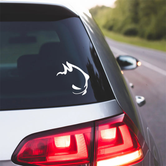 Vw Fast Demon vinyl decal compatible with volkswagen gti golf bug bus beetle
