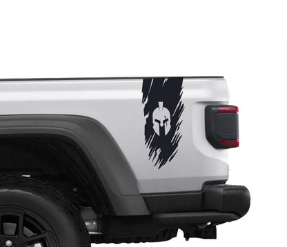 Gladiator bedside decal sticker with Gladiator Distressed graphic image 0