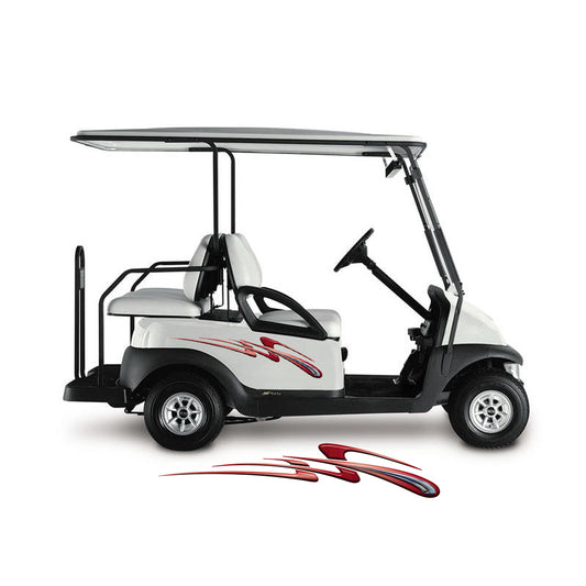 Golf Cart Decals Side Graphics 1 pair your color choice image 0