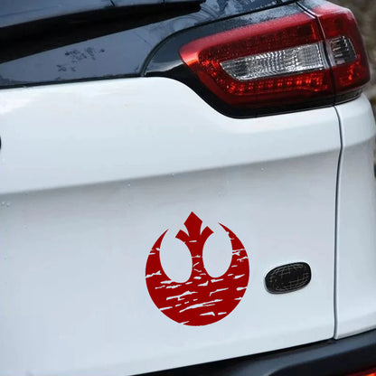 Star Wars Crest Symbol Vinyl Decal Sticker Door Window Car Truck Cup Sticker image 1
